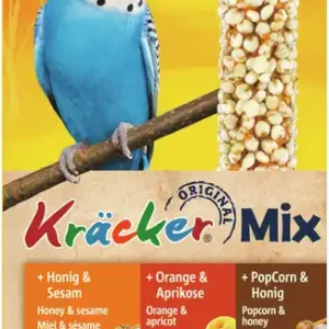 Vitakraft Kräcker®MixHonig Orange Popcorn Sittiche 3 Stück Solange Der Vorrat Reicht